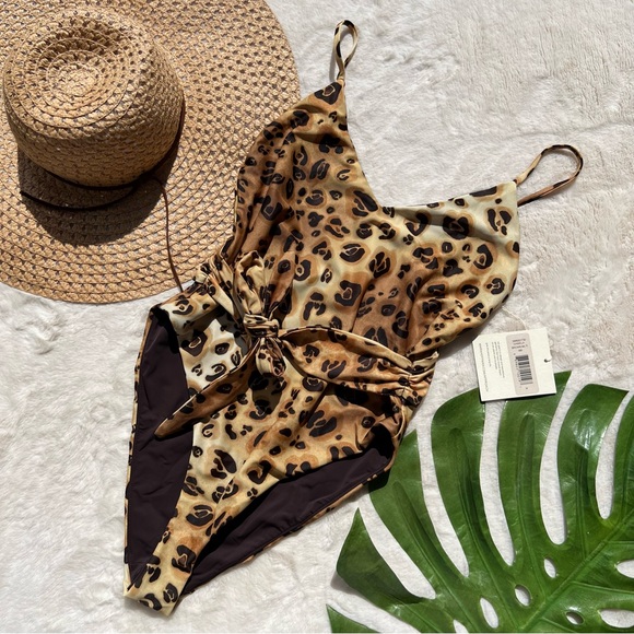 Mara Hoffman Gamela Belted One Piece Swimsuit - Picture 5 of 10